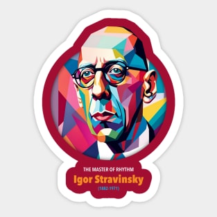 Igor Stravinsky wpap Sticker